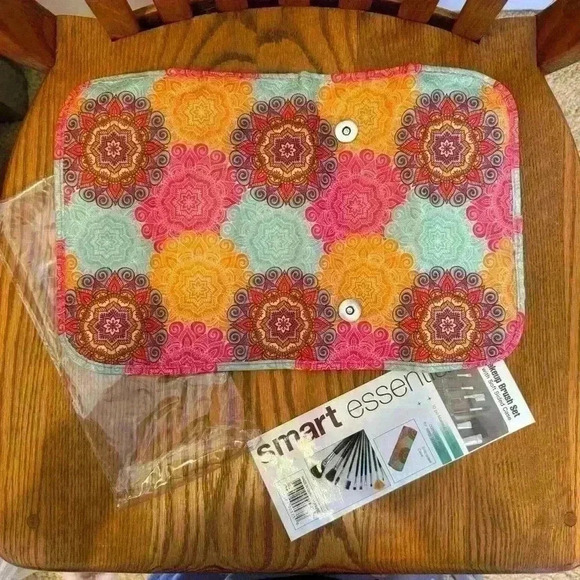 ๐ 6/$60, NEW, Smart Essentials Makeup Brush Kit, 10 Piece Brush Set - Picture 3 of 5